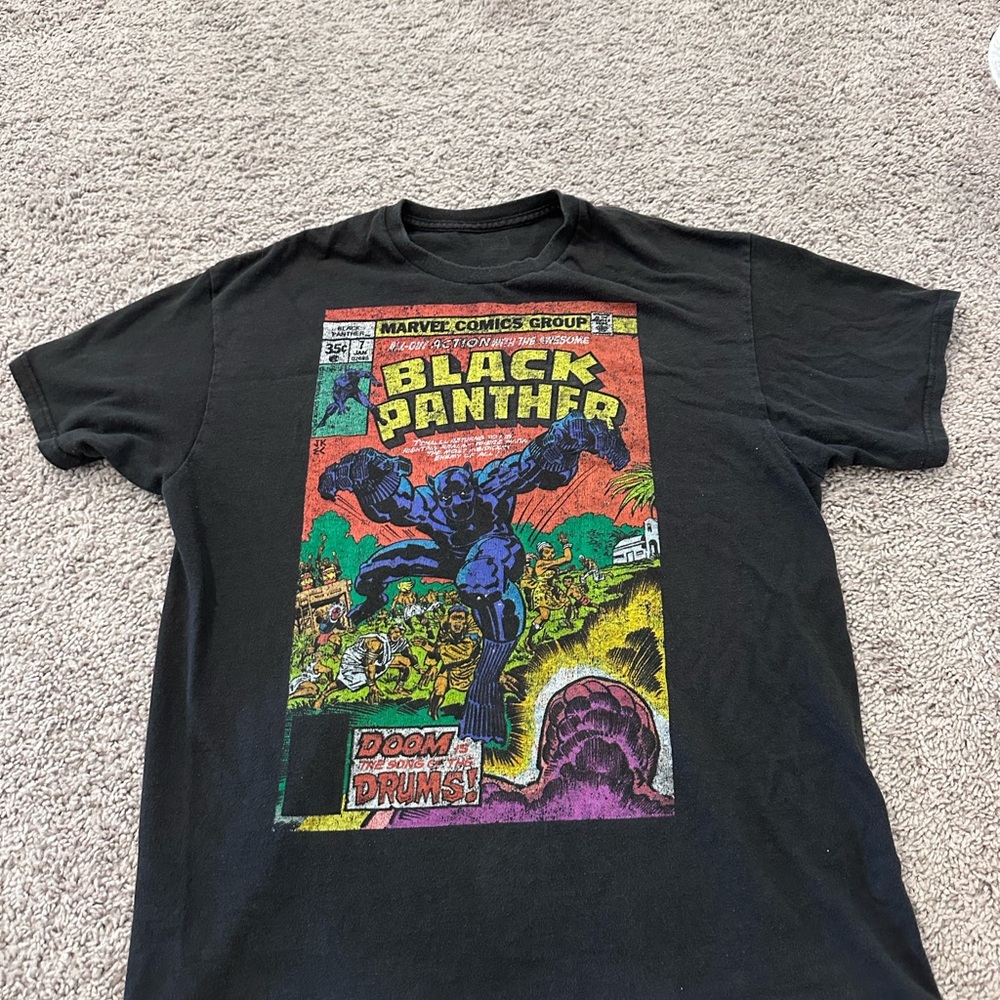Vintage Black Panther Graphic Tee
